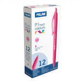 MILAN 176553212 P1 TOUCH PEMBE TÜKENMZ KALEM 12Lİ - 1