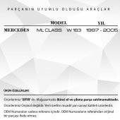 Mercedes ML W163 için Kapı Kilit Yayı (Sağ-Sol) - 2