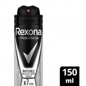 Rexona Men Invisible Black White Sprey Deodorant 150 ML - 2