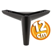 Piko Lüks Mobilya Kanepe Sehpa Tv Ünitesi Koltuk Ayağı 12 Cm Siyah Baza Ayakları thumbnail 1