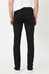 Erkek Jean Pantolon Siyah - 3