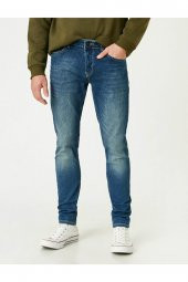 Erkek Jean Pantolon Orta Indigo 2kam43263ld - 7