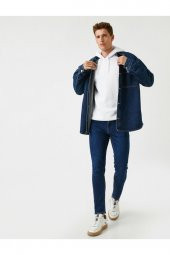 Erkek Jean Pantolon Mavi 2kam43340ld - 1