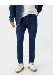 Erkek Jean Pantolon Mavi 2kam43340ld - 3