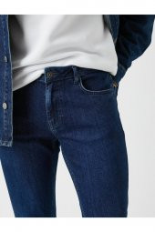 Erkek Jean Pantolon Mavi 2kam43340ld - 5