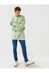 Erkek Jean Pantolon Mavi 2kam43340ld - 7