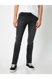 Erkek Gri Jeans 1KAM43749LD - 3