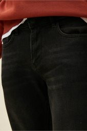 Erkek Jean Pantolon Siyah - 5