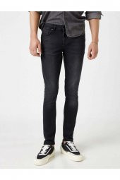 Erkek Jean Pantolon Siyah thumbnail 3