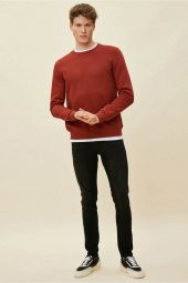 Erkek Jean Pantolon Siyah - 1