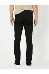 Erkek Jean Pantolon Siyah thumbnail 4