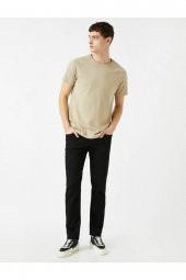 Erkek Jean Pantolon Siyah - 1