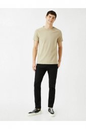 Erkek Jean Pantolon Siyah - 2