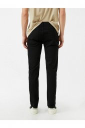 Erkek Jean Pantolon Siyah - 4