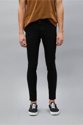 Erkek Jean Pantolon Siyah - 3