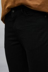 Erkek Jean Pantolon Siyah - 4