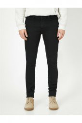 Erkek Jean Pantolon Siyah - 1