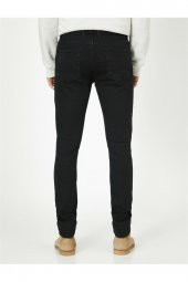 Erkek Jean Pantolon Siyah - 2