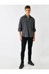 Erkek Jean Pantolon Siyah 1yam43072ld thumbnail 2