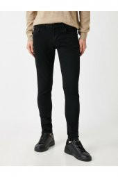 Erkek Jean Pantolon Siyah 1yam43072ld thumbnail 3