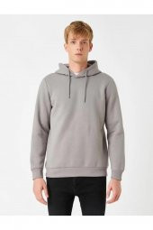 Erkek Kapşonlu Sweatshırt - 3