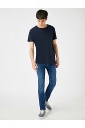 Erkek Micheal Skinny Fit Jean Pantolon - 1