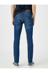 Erkek Micheal Skinny Fit Jean Pantolon - 4