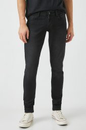 Erkek Super Skinny Fit Kot Pantolon - Justin Jean - 3