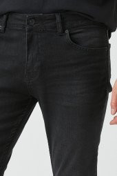 Erkek Super Skinny Fit Kot Pantolon - Justin Jean - 5