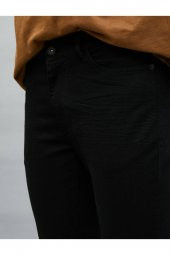Erkek Siyah Jean Pantolon - 10