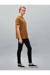 Erkek Siyah Jean Pantolon - 7