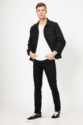 Erkek Siyah Jeans - 2