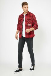 Erkek Siyah Jean 0YAM43211MD - 4