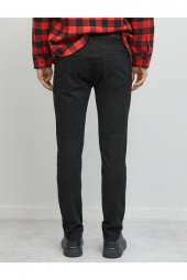 Erkek Siyah Micheal Skinny Fit Jean Pantolon - 4