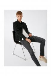 Erkek Gri Jeans 1KAM43217MD - 1