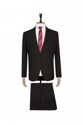 Siyah Slim Fit Takım Elbise - 1