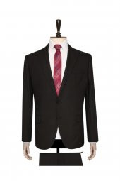 Siyah Slim Fit Takım Elbise - 2