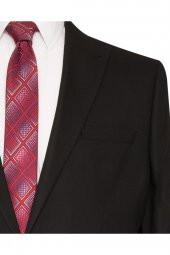 Siyah Slim Fit Takım Elbise - 3