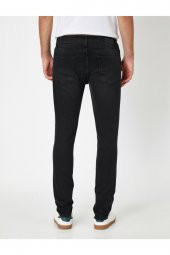 Erkek Siyah Pantolon 0YAM43187LD - 4