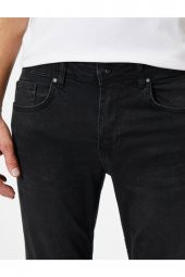 Erkek Siyah Pantolon 0YAM43187LD - 5