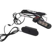 Çakar lamba 3x2 led 12w 12-24v amber-amber / LAPA197 thumbnail 2