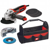 Einhell TC-AG 125/850 Kit Aksesuarlı Avuç Taşlama Usta Seti thumbnail 1