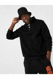 Erkek Sweatshirt Gri 3wam70064mk - 6