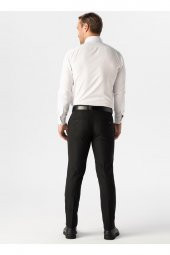 Normal Bel Normal Paça Slim Fit Siyah Erkek Pantolon Pn1014400284 - 2