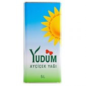 Yudum 5 lt 4'lü Teneke Ayçiçek Yağı - 1