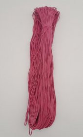 Angel Çanta Aksesuar Fuşya Renk Mumlu Koton İp - 1