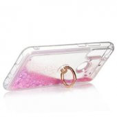 Xiaomi Redmi Note 8 Kılıf Sulu Simli Akışkan Silikon - 2