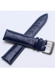 Deri Kordon Kayış Kordon Saat Kordon Siyah 22 Mm - 3