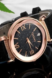 Kadın Kol Saati Rose Gold Lüks Moda Şık Kol Saati G4417s thumbnail 4