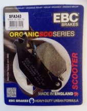 2014-2016 Yamaha Tricity 125 Arka Fren Balatası Ebc Sfa343 - 1